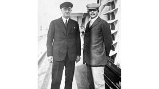 Wilhelm Cuno und Carl Friedrich von Siemens (Foto: Bundesarchiv, Bild 102-12413 / CC-BY-SA 3.0)