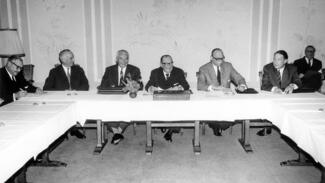 Landeskuratorium Hessen 1965 (Foto: Rudolph/Stifterverband-Archiv)